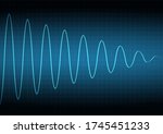 the amplitude of the signal... | Shutterstock .eps vector #1745451233