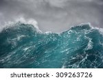 Ocean Wave In The Indian Ocean...