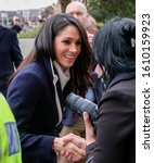 Small photo of Prince Harry and Meghan Markle in Birmingham, UK. The couple were in Birmingham to mark International Women’s Day 08.03.2018