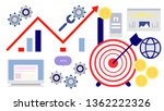 business plan.business model... | Shutterstock .eps vector #1362222326