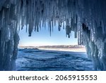 View Of The Baikal Ice From An...