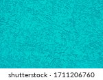 Turquoise Painted Texture With...