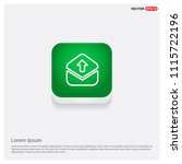 message icongreen web button  ... | Shutterstock .eps vector #1115722196