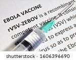 Small photo of Ebola Vaccine rVSV-ZEBOV consists of a vesicular stomatitis virus (VSV)which has been genetically engineered to create a glycoprotein from the Zaire ebolavirus this causes the immune system to respond