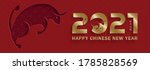 Happy Chinese New Year 2021 Ox...