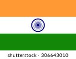 flag of india | Shutterstock .eps vector #306643010