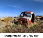 Rusty Old Vintage Truck Body...