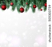 the frame from festive... | Shutterstock .eps vector #505303759