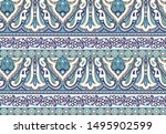 seamless beautiful indian... | Shutterstock . vector #1495902599