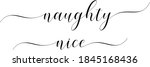 Naughty And Nice Text Vectors...