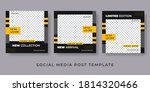 set editable minimal square... | Shutterstock .eps vector #1814320466