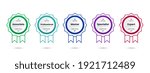 digital certified logo badge.... | Shutterstock .eps vector #1921712489