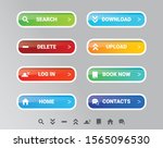 modern web buttons   user... | Shutterstock .eps vector #1565096530