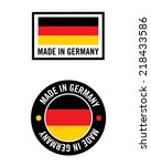 Made In Germany Icon Set  ...