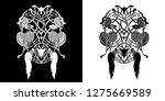 odin norse themed illustration | Shutterstock .eps vector #1275669589