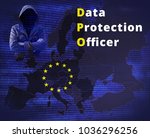 data protection officer   gdpr  ... | Shutterstock . vector #1036296256