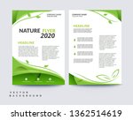 vector eco flyer  poster ... | Shutterstock .eps vector #1362514619