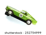 vintage plastic model of racing ... | Shutterstock . vector #252754999