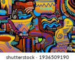 Abstract Tribal Background  Art ...