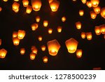 sky lantern festival | Shutterstock . vector #1278500239