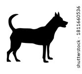an illustration of a dog... | Shutterstock . vector #1811660536