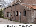 Small photo of An old abandoned and ransacked house in the Netherlands