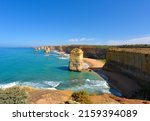 A beautiful view of Twelve Apostles rock formations, Great Ocean Road, Victoria, Australia