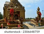 Small photo of BAN NONG BUA, TH - Oct 18, 2022: Buddhist Temple, Ban Nong Bua, Prachuapkirikan Province, South East Thailand. October 18, 2022.