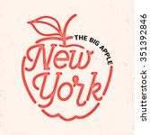 New York City Typography Line...