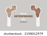 World Osteoporosis Day....