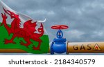 Wales Gas  Valve On The Main...