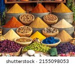 Colorful Spices And Dyes Found...
