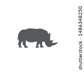 Rhino Silhouette Free Stock Photo - Public Domain Pictures