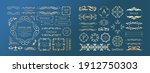 antique decorative materials ... | Shutterstock .eps vector #1912750303
