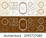 elegant frame design. a... | Shutterstock .eps vector #2095727080