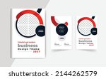 company business brochure cover ... | Shutterstock .eps vector #2144262579