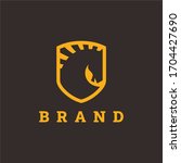 Shield And Horse Logo Design  A ...