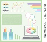 a colorful infographics showing ... | Shutterstock .eps vector #246376123