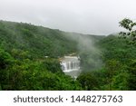 Small photo of Krang Shuri waterfall of Meghalaya at its fiercest