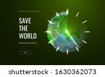 planet earth in the form of a... | Shutterstock .eps vector #1630362073