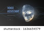voice assistant  online helper... | Shutterstock .eps vector #1636654579