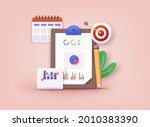 business strategy. landing page ... | Shutterstock .eps vector #2010383390
