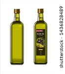 Olive Oil Glass Bottles With...
