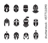 Warrior Helmets Black Icons Or...