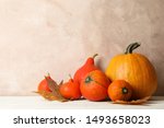 Composition With Pumpkins And...