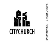 Modern City Church Logo Vectors