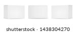white box packaging set ... | Shutterstock .eps vector #1438304270