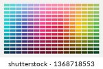 color palette. table color... | Shutterstock .eps vector #1368718553