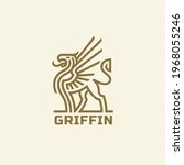 Griffin Logo Design Template....