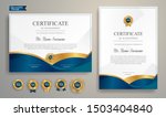 certificate of appreciation... | Shutterstock .eps vector #1503404840